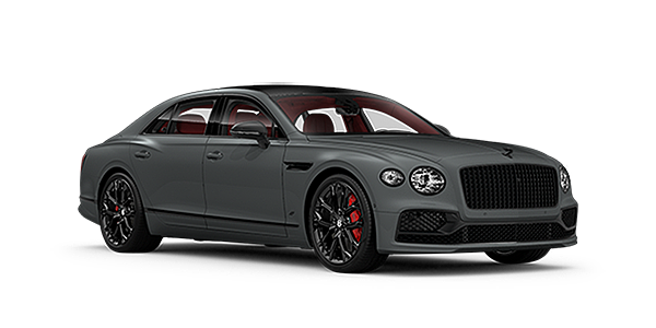 Modix GmbH Bentley Flying Spur S front three quarter in Cambrian Grey paint